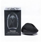 Черный инновационный мужской вибратор PULSE SOLO ESSENTIAL - Hot Octopuss - в Твери купить с доставкой