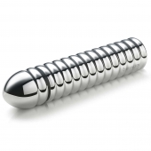 Рельефный фаллос для интенсивного электросекса Groovey George - 20 см. - MyStim - купить с доставкой в Твери