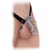 Кольцо верности Extreme Chastity Belt с фиксацией головки - Pipedream - купить с доставкой в Твери