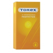 Текстурированные презервативы Torex  Ребристые  - 12 шт. - Torex - купить с доставкой в Твери