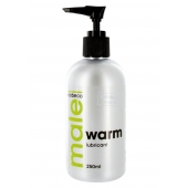 Лубрикант с согревающим эффектом MALE Cobeco Warm Lubricant - 250 мл. - Cobeco - купить с доставкой в Твери