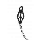 Зажимы на соски Darkside с цепочкой - Lola Games - купить с доставкой в Твери