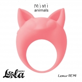 Оранжевое эрекционное кольцо Lemur Remi - Lola Games - в Твери купить с доставкой