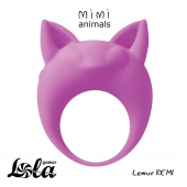 Фиолетовое эрекционное кольцо Lemur Remi - Lola Games - в Твери купить с доставкой