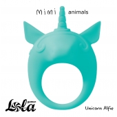 Зеленое эрекционное кольцо Unicorn Alfie - Lola Games - в Твери купить с доставкой
