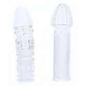 Комплект из 2 прозрачных насадок на пенис PENIS EXTENDER PACK - Dream Toys - в Твери купить с доставкой