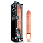 Телесный реалистичный фаллоудлинитель 10 Inch Silicone Cock Sheath Penis Extender - 25,4 см. - Blush Novelties - в Твери купить с доставкой