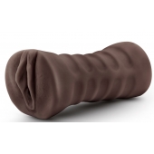Коричневый мастурбатор-вагина Hot Chocolate Brianna - Blush Novelties - в Твери купить с доставкой