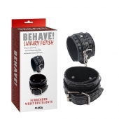 Черные наручники Surrender Wrist Restraints - Chisa - купить с доставкой в Твери