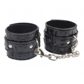 Черные наручники Surrender Wrist Restraints - Chisa - купить с доставкой в Твери