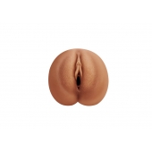 Кофейный мастурбатор-вагина Dumpling - Lola Games - в Твери купить с доставкой