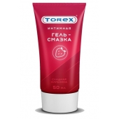 Смазка на водной основе TOREX  Сладкая клубника  - 50 мл. - Torex - купить с доставкой в Твери