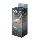 Телесный мужской парапротез MEN STYLE - 15 см. - LOVETOY (А-Полимер) - купить с доставкой в Твери