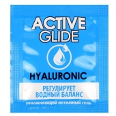 Лубрикант на водной основе Active Glide с гиалуроновой кислотой - 3 гр. - Биоритм - купить с доставкой в Твери