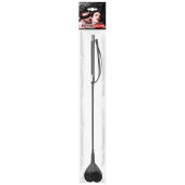 Черный стек с наконечником-сердечком - 54 см. - Notabu - купить с доставкой в Твери