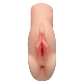 Телесный мастурбатор Perfect Pussy Double Stroker - Pipedream - в Твери купить с доставкой