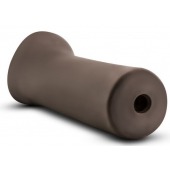 Коричневый мастурбатор-ротик Naughty Nicole - Blush Novelties - в Твери купить с доставкой