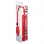 Красная вакуумная помпа Power Pump Red - Toy Joy - в Твери купить с доставкой