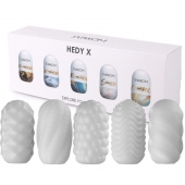 Набор из 5 мастурбаторов Hedy X5 Mixed - Svakom - в Твери купить с доставкой