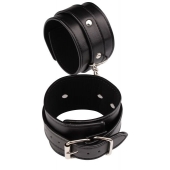 Черные оковы Classic Ankle Cuffs - Chisa - купить с доставкой в Твери