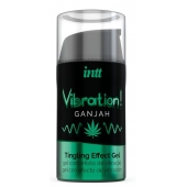 Жидкий интимный гель с эффектом вибрации Vibration! Ganjah - 15 мл. - INTT - купить с доставкой в Твери