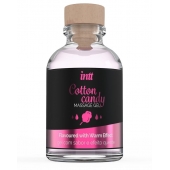 Массажный гель с согревающим эффектом Cotton Candy - 30 мл. - INTT - купить с доставкой в Твери