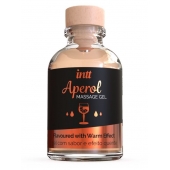 Массажный гель с согревающим эффектом Aperol - 30 мл. - INTT - купить с доставкой в Твери