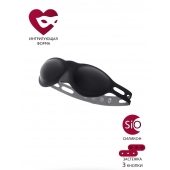 Черная плотная силиконовая маска - ToyFa - купить с доставкой в Твери