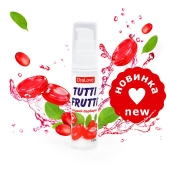 Гель-смазка Tutti-frutti со вкусом барбариса - 30 гр. - Биоритм - купить с доставкой в Твери