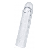 Прозрачная насадка-удлинитель Flawless Clear Penis Sleeve Add 1 - 15,5 см. - Lovetoy - в Твери купить с доставкой