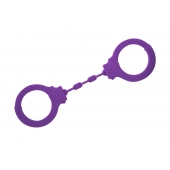 Фиолетовые силиконовые поножи Limitation - Lola Games - купить с доставкой в Твери