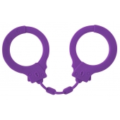 Фиолетовые силиконовые поножи Limitation - Lola Games - купить с доставкой в Твери