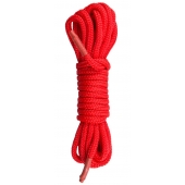 Красная веревка для связывания Nylon Rope - 5 м. - Easy toys - купить с доставкой в Твери