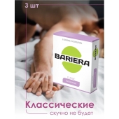 Классические презервативы Bariera Classic - 3 шт. - Bariera - купить с доставкой в Твери