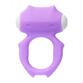 Фиолетовое виброкольцо на пенис Zort - A-toys - в Твери купить с доставкой