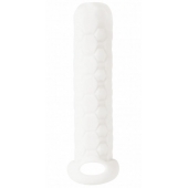 Белый фаллоудлинитель Homme Long - 13,5 см. - Lola Games - в Твери купить с доставкой