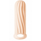 Телесный фаллоудлинитель Homme Wide - 13 см. - Lola Games - в Твери купить с доставкой