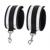 Серебристо-черные оковы Anonymo - ToyFa - купить с доставкой в Твери