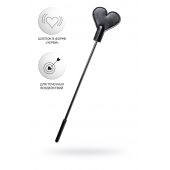 Черный стек со шлепком в форме сердца Anonymo - 35 см. - ToyFa - купить с доставкой в Твери