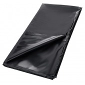 Черная простыня для секса из ПВХ - 220 х 200 см. - ToyFa - купить с доставкой в Твери
