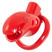Красный мужской пояс верности из пластика - ToyFa - купить с доставкой в Твери