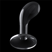 Прозрачный стимулятор простаты Flawless Clear Prostate Plug - 15 см. - Lovetoy - в Твери купить с доставкой