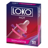 Стимулирующая насадка на пенис LOKO HOT с возбуждающим эффектом - Sitabella - в Твери купить с доставкой
