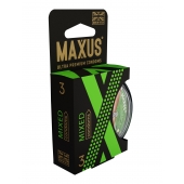 Презервативы в пластиковом кейсе MAXUS AIR Mixed - 3 шт. - Maxus - купить с доставкой в Твери