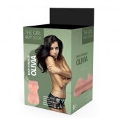 Телесный мастурбатор-вагина Olivia - Dream Toys - в Твери купить с доставкой