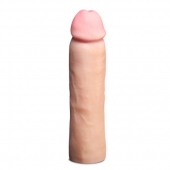 Телесная фаллическая насадка на пенис Magnum Xtender - 23 см. - Blush Novelties - в Твери купить с доставкой