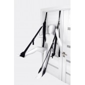 Черные секс-качели на дверь Anonymo №0505 - ToyFa - купить с доставкой в Твери