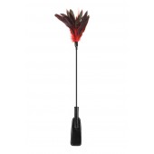 Стек-щекоталка Sweet Caress Feather Whip - 58 см. - Sweet Caress - купить с доставкой в Твери
