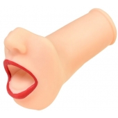 Мастурбатор-ротик с алыми губами - ToyFa - в Твери купить с доставкой