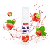 Гель-смазка Tutti-frutti с земляничным вкусом - 30 гр. - Биоритм - купить с доставкой в Твери